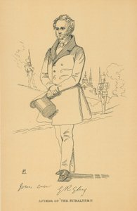 Rev George Robert Gleig af Daniel Maclise