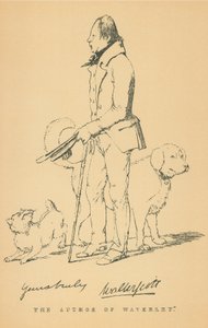 Sir Walter Scott af Daniel Maclise
