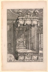 Design til State Bedroom, i Second Livre d