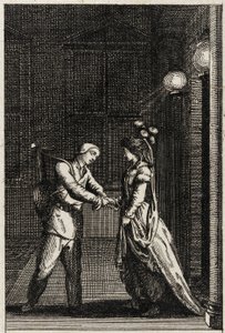 Adelheim von Veltheim af Daniel Nikolaus Chodowiecki