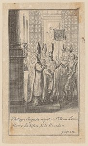 Tavle 10 til „Histoire de Croisades“ af Joh. Christoph Mayer af Daniel Nikolaus Chodowiecki