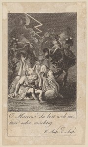 Planche 11 til Shakespeares »Coriolanus« af Daniel Nikolaus Chodowiecki