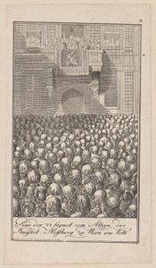 Tavle 4 af „Fremstillinger fra den nyere historie“ af Daniel Nikolaus Chodowiecki