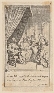 Blad 4 til „Historie de Croisades“ af Joh. Christoph Mayer af Daniel Nikolaus Chodowiecki