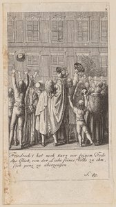 Tavle 7 fra serien «Brandenburgs historie» af Daniel Nikolaus Chodowiecki