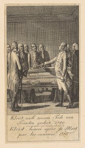 Blad 9 af “Brandenburgske krigsscener” af Daniel Nikolaus Chodowiecki