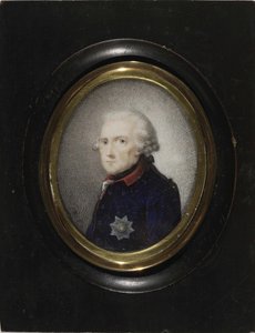 Frederik II af Preussen, ca. 1785 af Daniel Nikolaus Chodowiecki