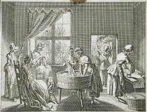 Illustration til Basedows „Elementarværk“ af Daniel Nikolaus Chodowiecki
