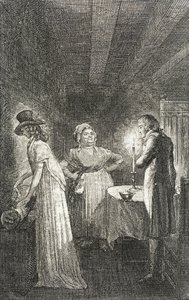 Illustration til „Beckers almanak for 1799“ af Daniel Nikolaus Chodowiecki