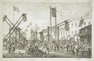 Illustration til Storchs "Maleri af Petersborg" af Daniel Nikolaus Chodowiecki