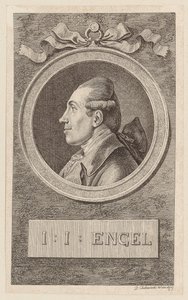 Portræt af Johann Jakob Engel af Daniel Nikolaus Chodowiecki