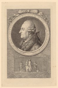 Portræt af U. F. B. Brückmann af Daniel Nikolaus Chodowiecki