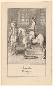 Ridebane af Daniel Nikolaus Chodowiecki