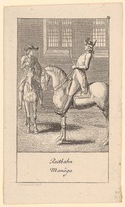 Ridebane af Daniel Nikolaus Chodowiecki