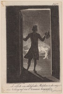 Robert møder Louise af Daniel Nikolaus Chodowiecki