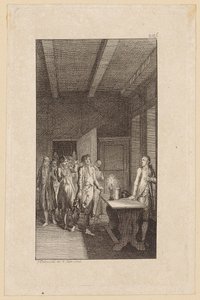 Kobbertryk til Westphals »Wilhelm Edelwald« af Daniel Nikolaus Chodowiecki