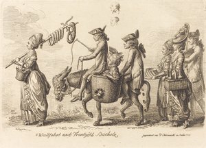 Pilgrimsrejse til French Bucholz (Pilgrimsrejse til French Bucholz) af Daniel Nikolaus Chodowiecki