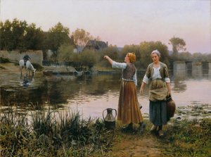 Vandbærerne af Daniel Ridgway Knight