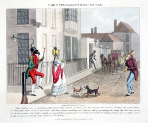 The Unpleasant Rencontre, illustration fra 