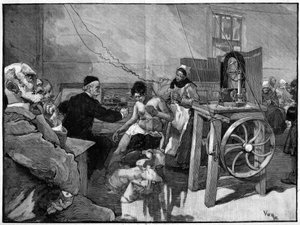 Elektroterapi på Salpetriere: diagnose stillet af Dr. Vigouroux i 1887