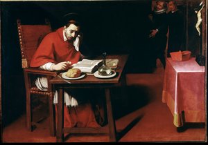 Repræsentation af Charles Borromeo, Young (maleri