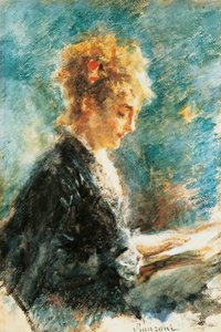 Læseren, af Daniele Ranzoni