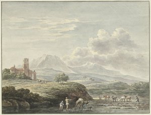 italiensk landskab