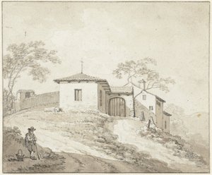 Kirke eller kloster nær Bologna