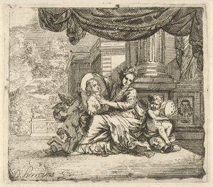 Allegori af maleri af Daniël Herreyns (I)