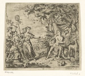 Orpheus og Maenaderne fra Ciconia af Daniël Herreyns (I)