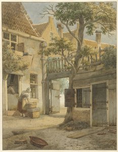 Gårdhave til en gårdhave i Amsterdam