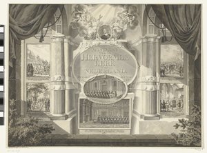 Monument til den reformerte kirke i Holland, fra 1566 Monument til den reformerte kirke i Holland. Begyndte i år 1566 (titel på objekt)