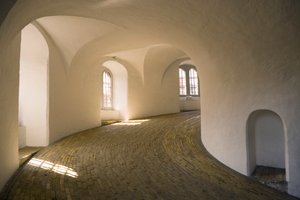 Det indre af Rundetårn, færdiggjort 1643