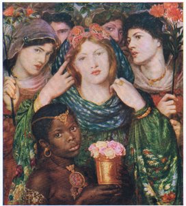 Den elskede, illustration fra My Magazine (Arthur Mee), ca. 1920-30 (farvelitografi)