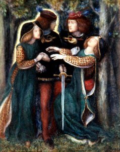 Hvordan de mødte sig selv af Dante Gabriel Charles Rossetti