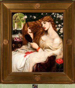 Lady Lilith af Dante Gabriel Charles Rossetti
