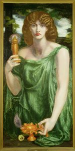 Mnemosyne af Dante Gabriel Charles Rossetti