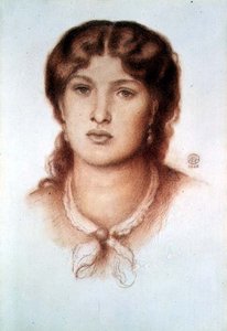 Portræt af Fanny Cornforth, 1868 af Dante Gabriel Charles Rossetti