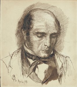Portræt af Henry Polidori, 1953 af Dante Gabriel Charles Rossetti