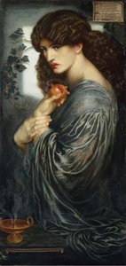 Proserpin, 1882 af Dante Gabriel Charles Rossetti