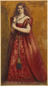 Rødklædt af Dante Gabriel Charles Rossetti