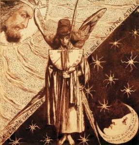 Dantis Love af Dante Gabriel Charles Rossetti