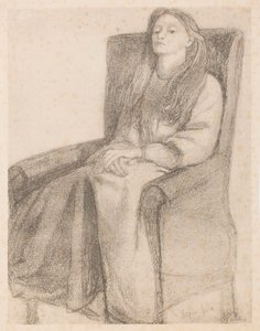Elizabeth Siddal af Dante Gabriel Rossetti