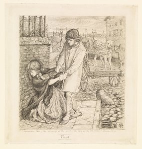 Fundet - kompositorisk undersøgelse af Dante Gabriel Rossetti