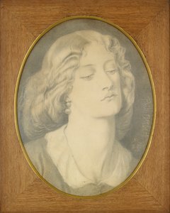 Louisa Ruth Herbert, 1858 af Dante Gabriel Rossetti