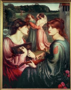 Bower Engen af Dante Gabriel Charles Rossetti