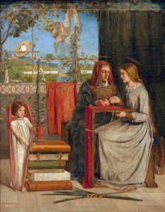Maria Jomfrus pigetid af Dante Gabriel Charles Rossetti