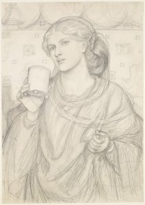 The Loving Cup - kompositorisk undersøgelse af Dante Gabriel Rossetti