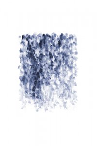 Abstrakt Blå kaskade