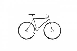 Enkel cykelskitse af Danushka Abeygoda